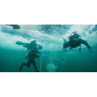 Buceo en hielo