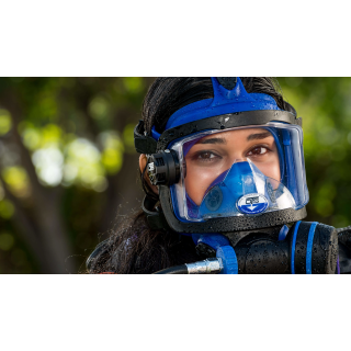 Máscara de buceo facial